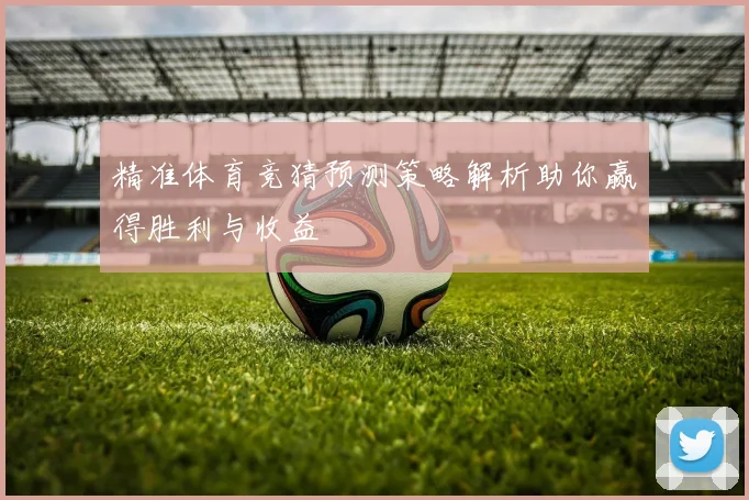 精准体育竞猜预测策略解析助你赢得胜利与收益